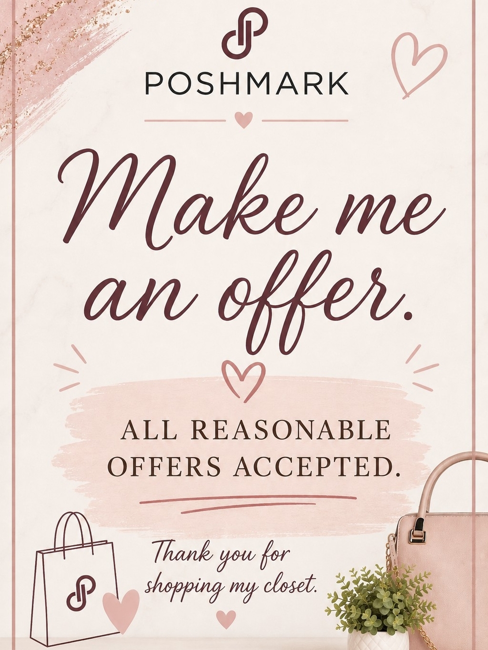 Make Me an Offer Sign